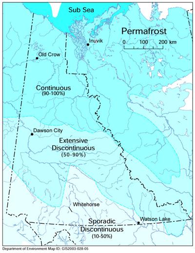 Glaciers Permafrost and River Ice - Yukon Water